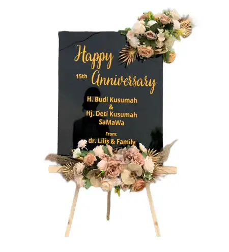 Papan Bunga Akrilik Tulas