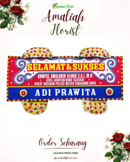 Papan Bunga Ucapan Selamat Tulas