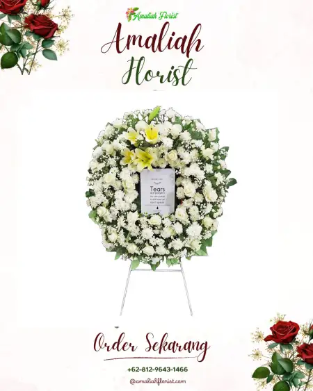 Krans Bunga Duka Tulas